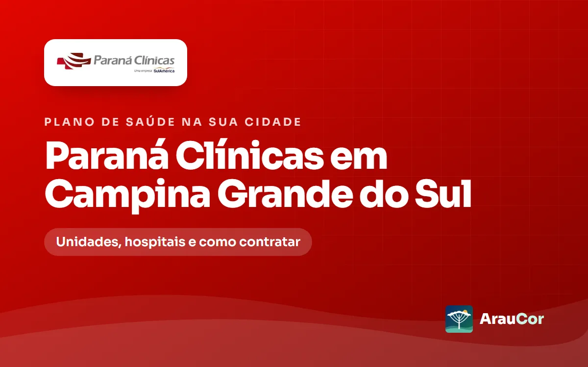 Paraná Clínicas em Campina Grande do Sul: unidades, hospitais e como contratar
