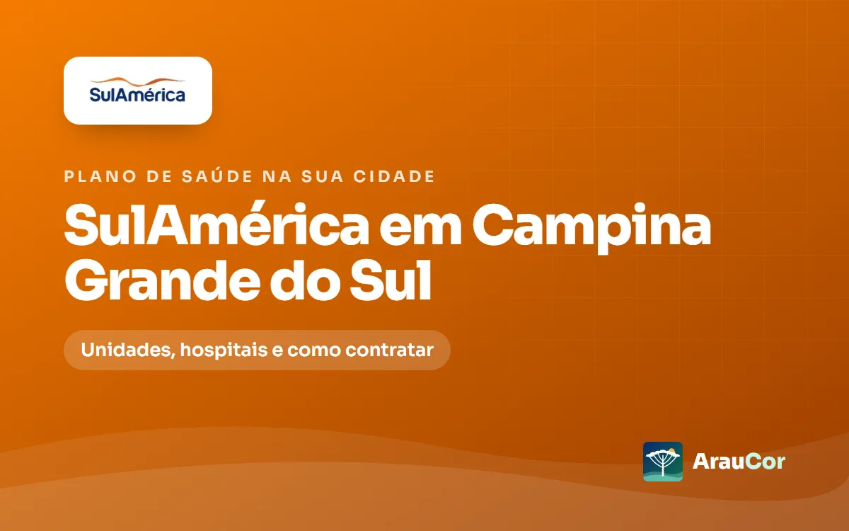 SulAmérica em Campina Grande do Sul: unidades, hospitais e como contratar